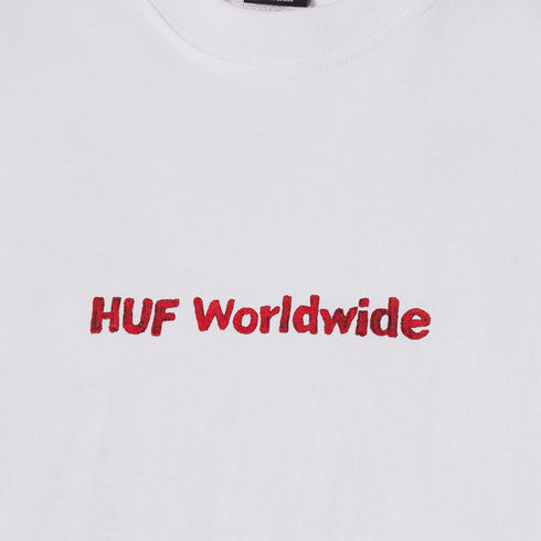 Huf Merida T-Shirt - White - Streetart.fr